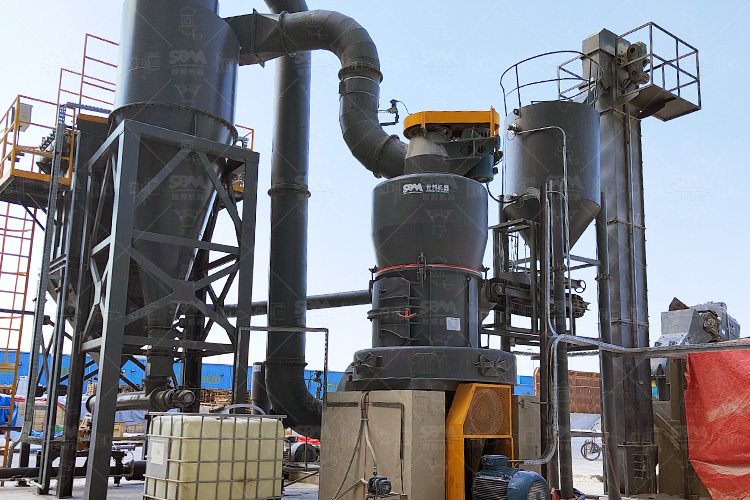 30000 TPY jalur produksi penggilingan batu kapur di Arab Saudi