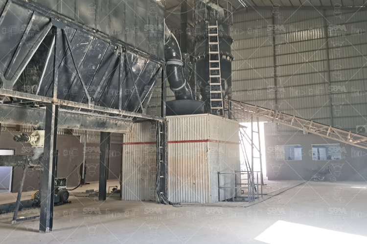 20.000 TPA lini produksi penggilingan bubuk kalsium karbonat di Arab Saudi