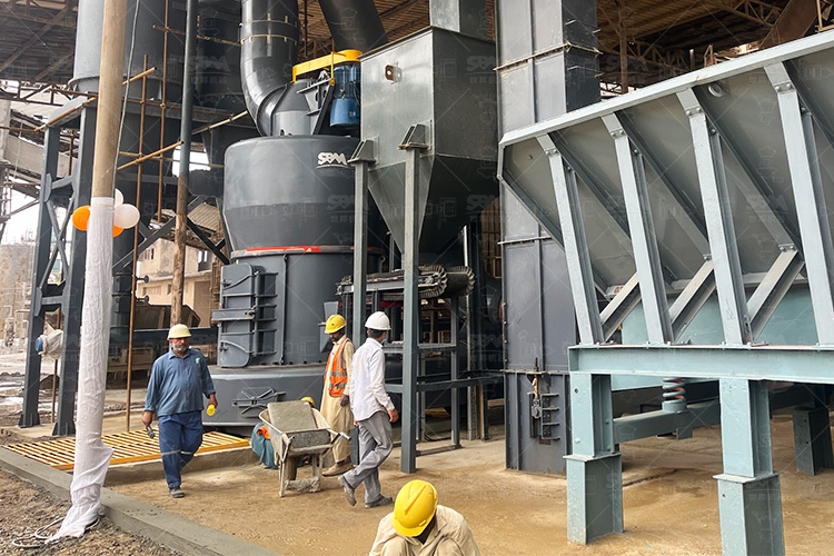 100.000 TPY jalur produksi penggilingan batu kapur di Pakistan